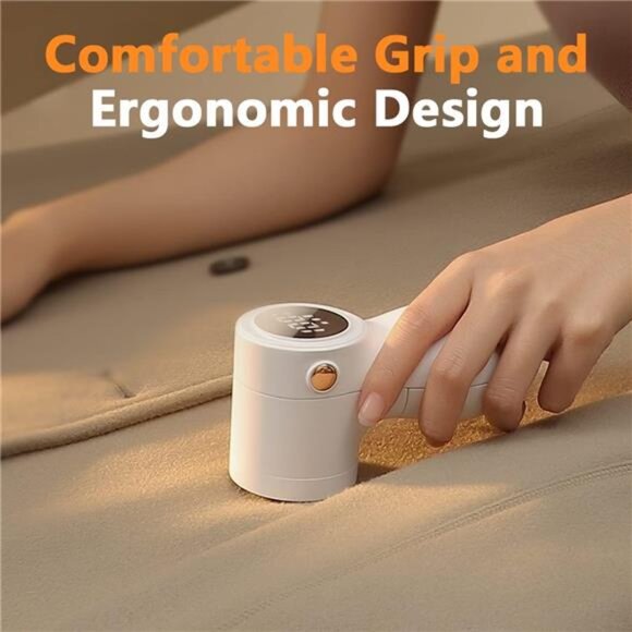 Fabric Shaver,Lint Remover for Clothes with 3 Replaceable Blades,Electric Shaver - Picture 6 of 7